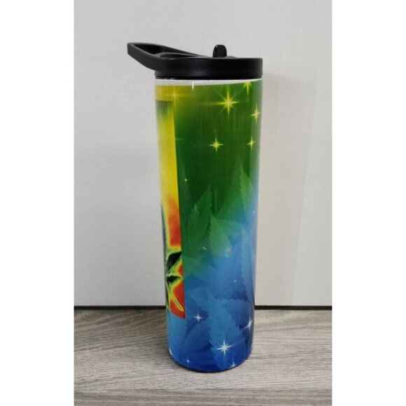 Betty Boop Sublimated 20oz Hogg Custom Skinny Tumbler w/ Straw Stainless Steel - Picture 5 of 15